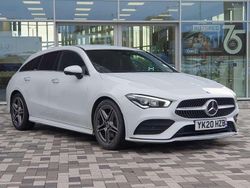 White Used 2020 Mercedes CLA220 Shooting Brake AMG Line Premium Estate | £18,675 (Good price)