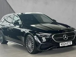 Black Used 2024 Mercedes E300 AMG Line Premium Plus Estate | £51,980 (Good price)