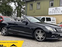 Black Used 2010 Mercedes E350 Cabriolet | £5,790 (Fair price)