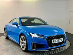 Blue Used 2021 Audi TT S-Line Coupe | £25,480 (Fair price)