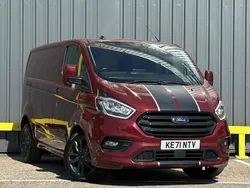 Red Used 2021 Ford Transit Custom Sport Van | £23,995 (Good price)