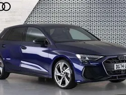Blue Used 2025 Audi A3 Black Edition Hatchback | £30,590 (Expensive)