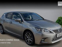 Silver Used 2018 Lexus CT200h Luxury Line Hatchback | £14,381 (Fair price)