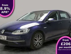 Blue Used 2018 VW Golf VII SE Hatchback | £13,772 (Good price)