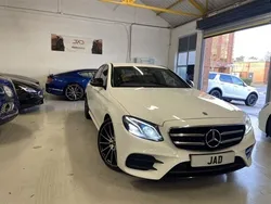 White Used 2019 Mercedes E220 AMG line Sedan | £17,250 (A bit pricey)