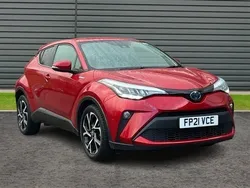 Red Used 2021 Toyota C-HR Design SUV | £19,895 (Fair price)