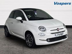 White Used 2024 Fiat 500 Cabriolet | £15,245 (Expensive)