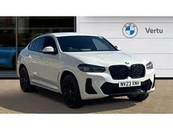 White Used 2023 BMW X4 M Sport SUV | £38,303 (Fair price)