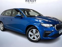 Race blue metallic Used 2025 Skoda Scala SE Hatchback | £19,999 (Expensive)