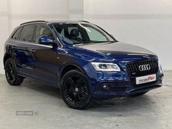 Blue Used 2016 Audi Q5 S-line plus SUV | £14,445 (Fair price)