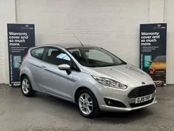 Silver Used 2015 Ford Fiesta Zetec Hatchback | £2,295 (Good price)
