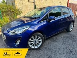 Blue Used 2018 Ford Fiesta Titanium Hatchback | £4,995 (Good price)