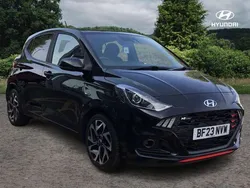 Black Used 2023 Hyundai i10 N Line Hatchback | £13,495 (Fair price)