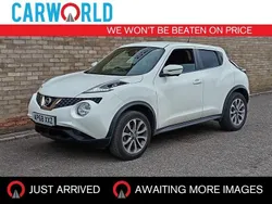 White Used 2019 Nissan Juke Tekna SUV | £8,700 (Good price)