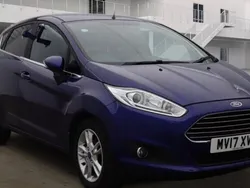 Blue Used 2017 Ford Fiesta Zetec Hatchback | £5,998 (Fair price)