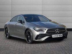 Mountain grey Used 2024 Mercedes CLA220 AMG Line Premium Plus Sedan | £31,995 (Fair price)