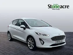 White Used 2021 Ford Fiesta Titanium X Hatchback | £11,798 (Good price)