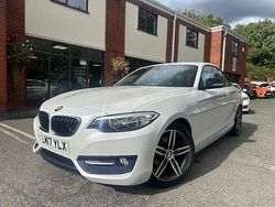 White Used 2017 BMW 218 Sport Line Coupe | £7,988 (Good price)