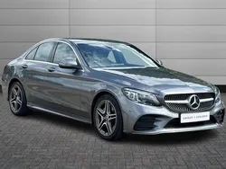 Selenite grey Used 2019 Mercedes C220 AMG Line Premium Sedan | £13,990 (Good price)