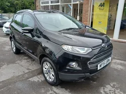 Black Used 2015 Ford Ecosport Titanium SUV | £4,995 (Fair price)
