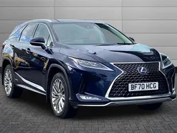 Deep blue Used 2020 Lexus RX450h SUV | £34,095