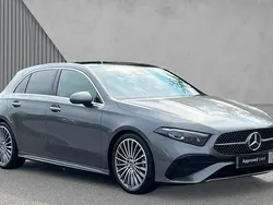 Mountain grey metallic Used 2024 Mercedes A200 AMG Line Premium Plus Hatchback | £27,816 (Expensive)