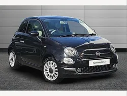 Black Used 2018 Fiat 500 Lounge Hatchback | £8,991 (A bit pricey)