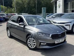 Graphite grey metallic Used 2024 Skoda Fabia Comfort Hatchback | £15,200 (Fair price)