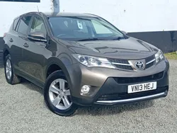 Beige Used 2013 Toyota RAV4 SUV | £5,595 (A bit pricey)