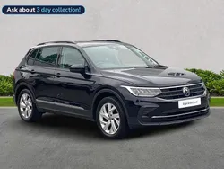 Black Used 2020 VW Tiguan Life SUV | £16,101 (Fair price)