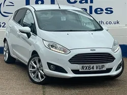White Used 2014 Ford Fiesta Titanium X Hatchback | £6,295 (Fair price)