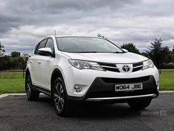 White Used 2015 Toyota RAV4 SUV | £8,995 (Fair price)