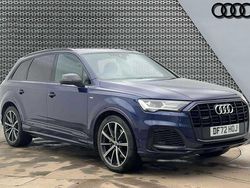 Blue Used 2023 Audi Q7 Black Edition SUV | £42,490 (Good price)
