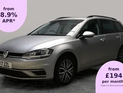 Silver Used 2017 VW Golf VII SE Estate | £11,560 (Good price)
