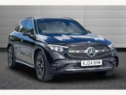 Black Used 2024 Mercedes GLC300e AMG line SUV | £41,750 (Fair price)