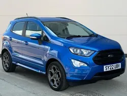 Blue Used 2022 Ford Ecosport ST-Line SUV | £14,382 (Fair price)