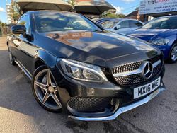 Black Used 2016 Mercedes C300 AMG line Coupe | £13,199 (A bit pricey)
