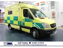 Yellow Used 2009 Mercedes Sprinter Van | £3,430 (A bit pricey)