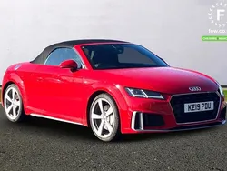 Red Used 2019 Audi TT S-Line Cabriolet | £20,899 (Fair price)