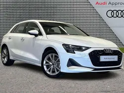 White Used 2025 Audi A3 e-tron Sport Hatchback | £31,995 (Expensive)