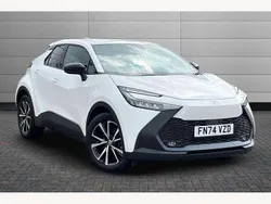 Pure white Used 2024 Toyota C-HR Design SUV | £28,350 (A bit pricey)