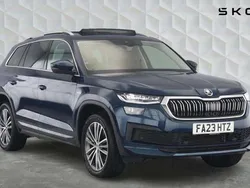 Blue Used 2023 Skoda Kodiaq LAURIN & KLEMENT SUV | £34,500 (Expensive)