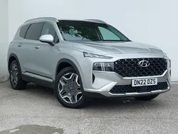 Silver Used 2022 Hyundai Santa Fe Ultimate SUV | £30,998 (Expensive)