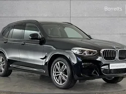 Black Used 2021 BMW X3 M Sport SUV | £30,990 (Good price)