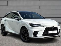 F sport white Used 2023 Lexus RX450h+ Sport Design Packet SUV | £49,450