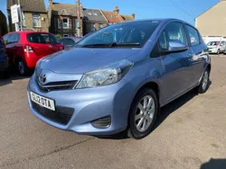 Blue Used 2012 Toyota Yaris Hatchback | £8,195 (A bit pricey)