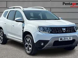 White Used 2021 Dacia Duster Prestige SUV | £12,450 (Fair price)