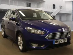 Blue Used 2015 Ford Focus Titanium Hatchback | £9,995 (Fair price)
