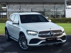 White Used 2021 Mercedes GLC220 AMG Line Premium SUV | £30,990 (Fair price)