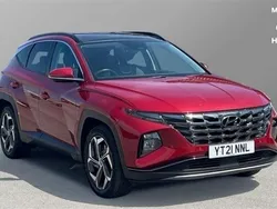 Red Used 2021 Hyundai Tucson Ultimate SUV | £24,922 (Fair price)